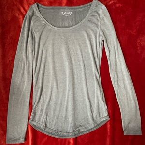grey long sleeve